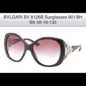 BVLGARI BV 8126B Sunglasses 977/13 Havana 58-16-135